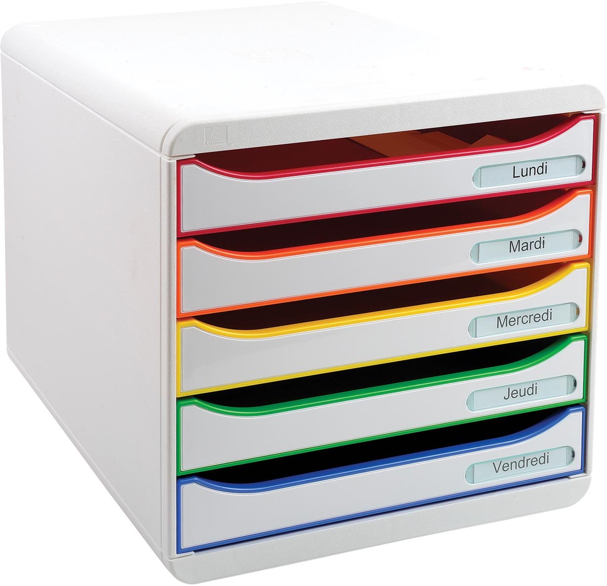 Exacompta ladenblok Big-Box Plus Classic wit/harlekijn/wit afbeelding