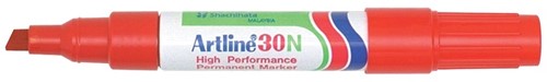 Artline Marqueur permanent 30N rouge