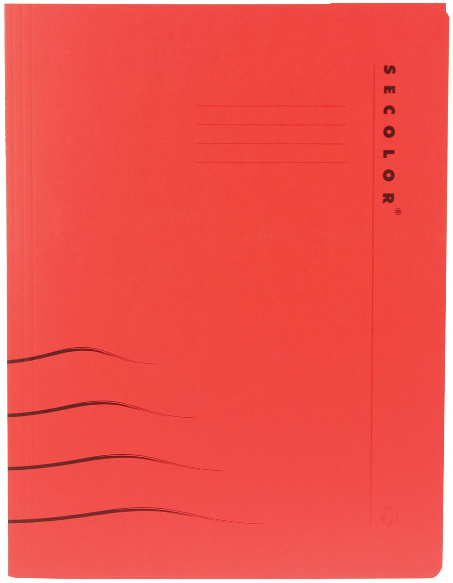 Jalema Hechtmap Secolor Clipex Rood huismerk kopen in de aanbieding