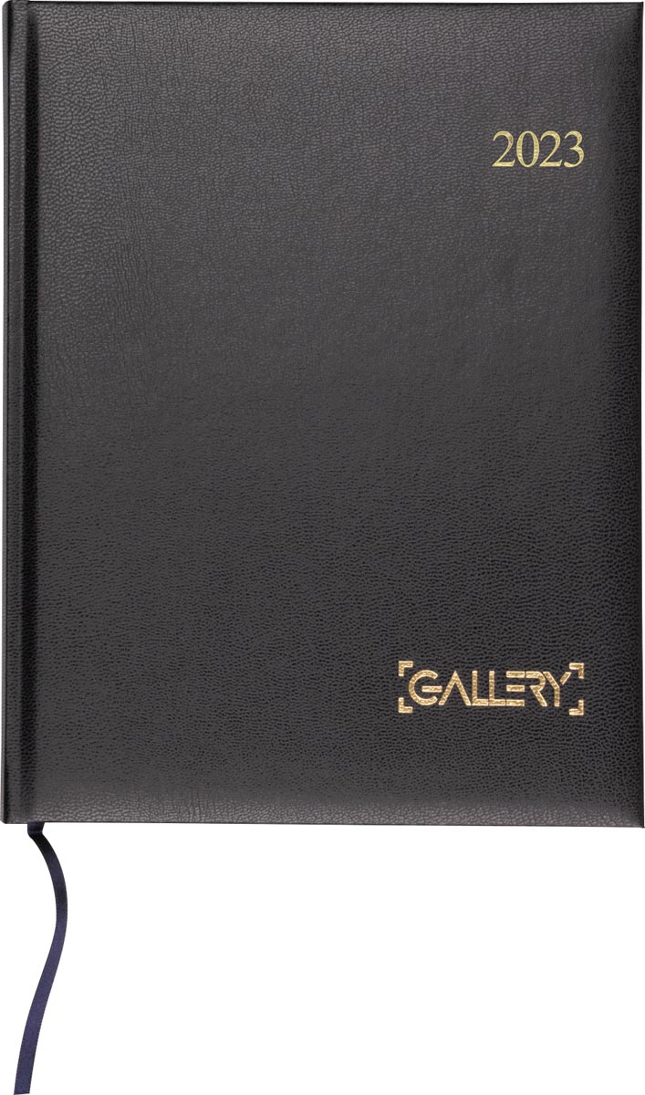 Gallery agenda, weektimer, 2023, zwart Gallery agenda, weektimer, 2023, zwart