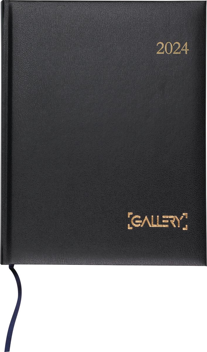 Gallery agenda, weektimer, 2024, zwart Gallery agenda, weektimer, 2024, zwart