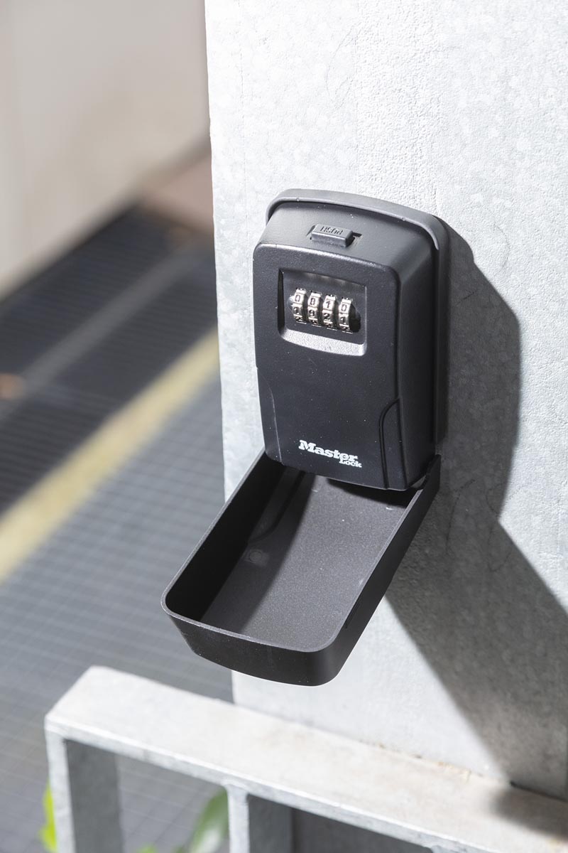 De Raat Master Lock 5430, sleutelkluis, zwart