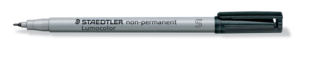 Staedtler OHP-marker Lumocolor Non-Permanent zwart, superfijn 0,4 mm