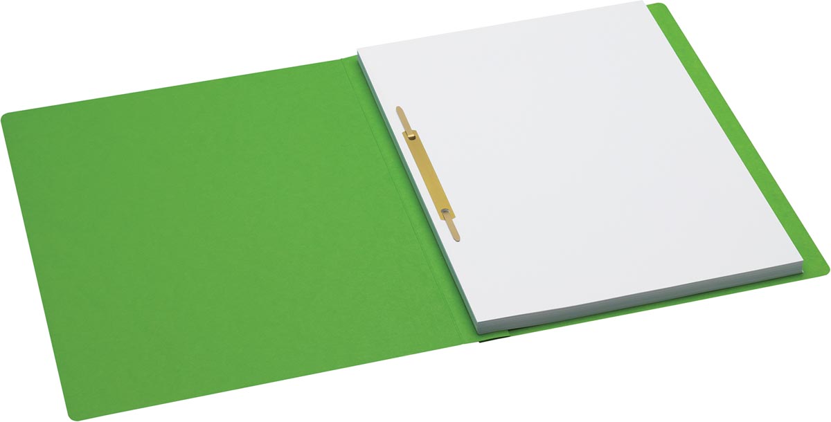 Jalema Secolor hechtmap, ft A4 met snelhechter, pak van 10 stuks, groen afbeelding