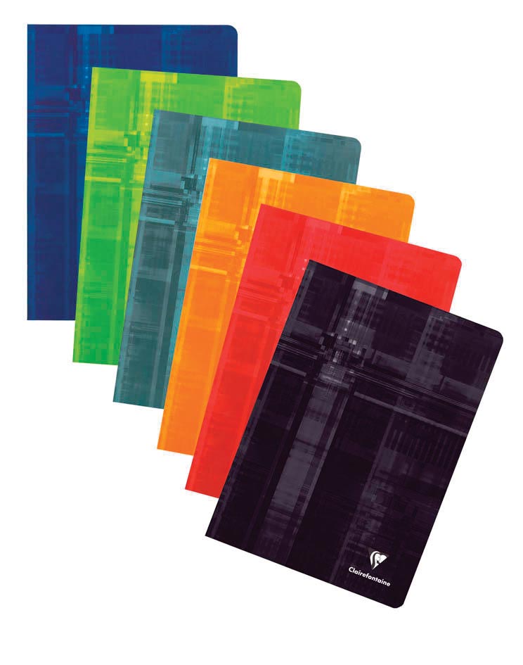 Clairefontaine schrift ft A4, 80 bladzijden, geruit 5 mm, met kantlijn afbeelding