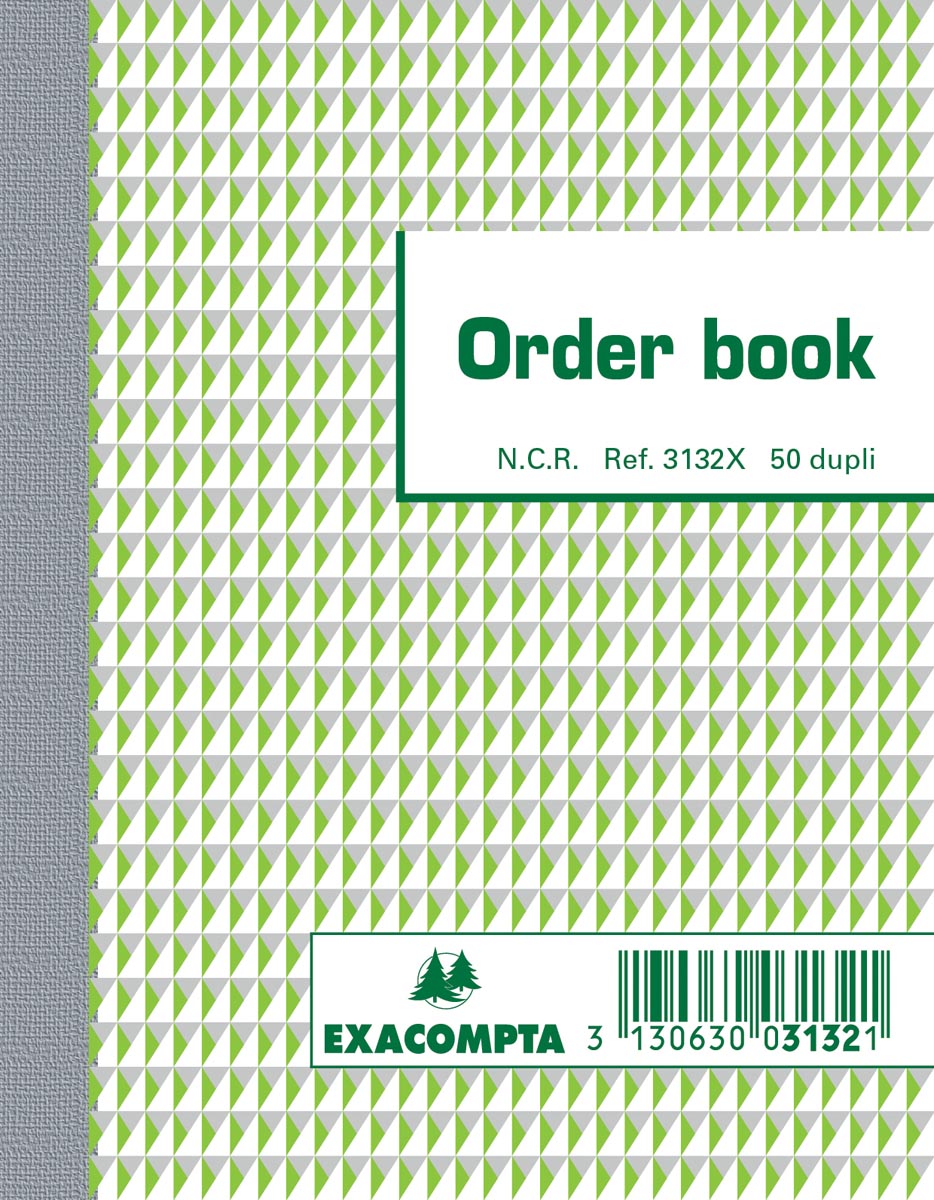 Exacompta orderbook, ft 13,5 x 10,5 cm, dupli (50 x 2 vel) afbeelding