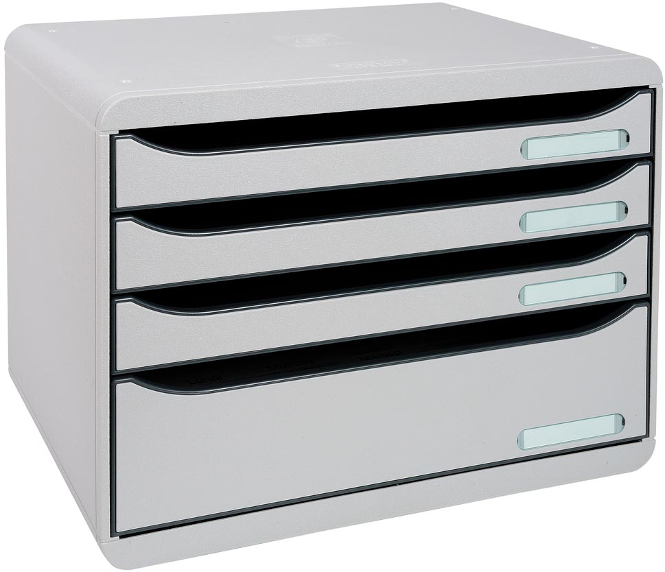 Exacompta ladenblok Big box Horizon Maxi, lichtgrijs