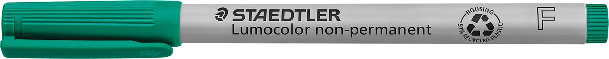 Staedtler Lumocolor 316, OHP-marker, non permanent, 0,6 mm, groen afbeelding