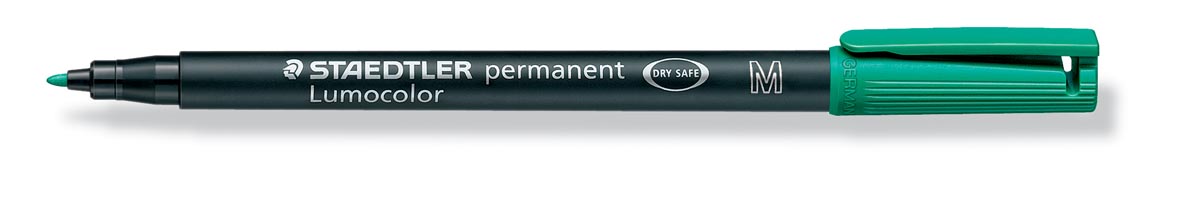 Staedtler OHP-marker Lumocolor Permanent groen, medium 1 mm