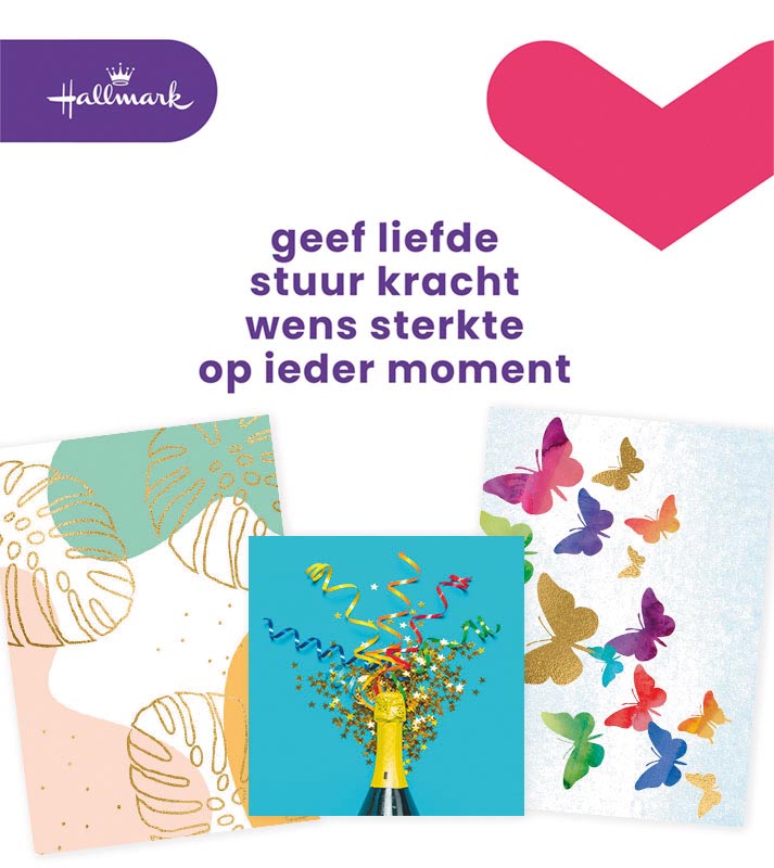 Hallmark navulset wenskaarten, blanco, pak van 8 stuks Hallmark navulset wenskaarten, blanco, pak van 8 stuks