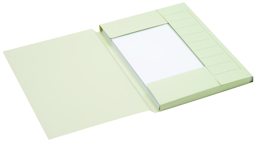 Jalema Secolor dossiermap voor ft A4 uit karton, grijs, pak van 25 stuks
