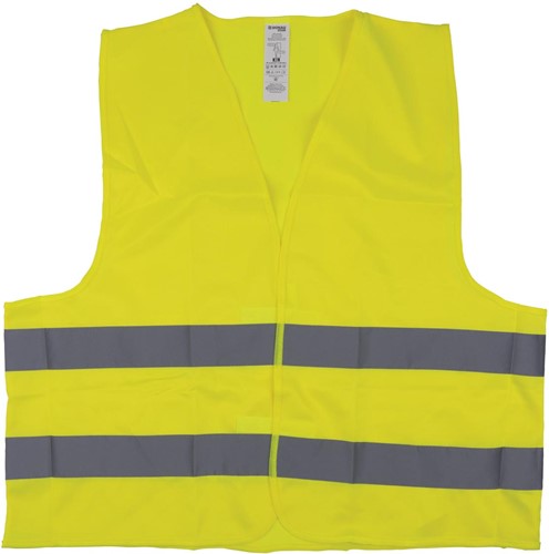 DONAU SAFETY fluohesje, geel, medium