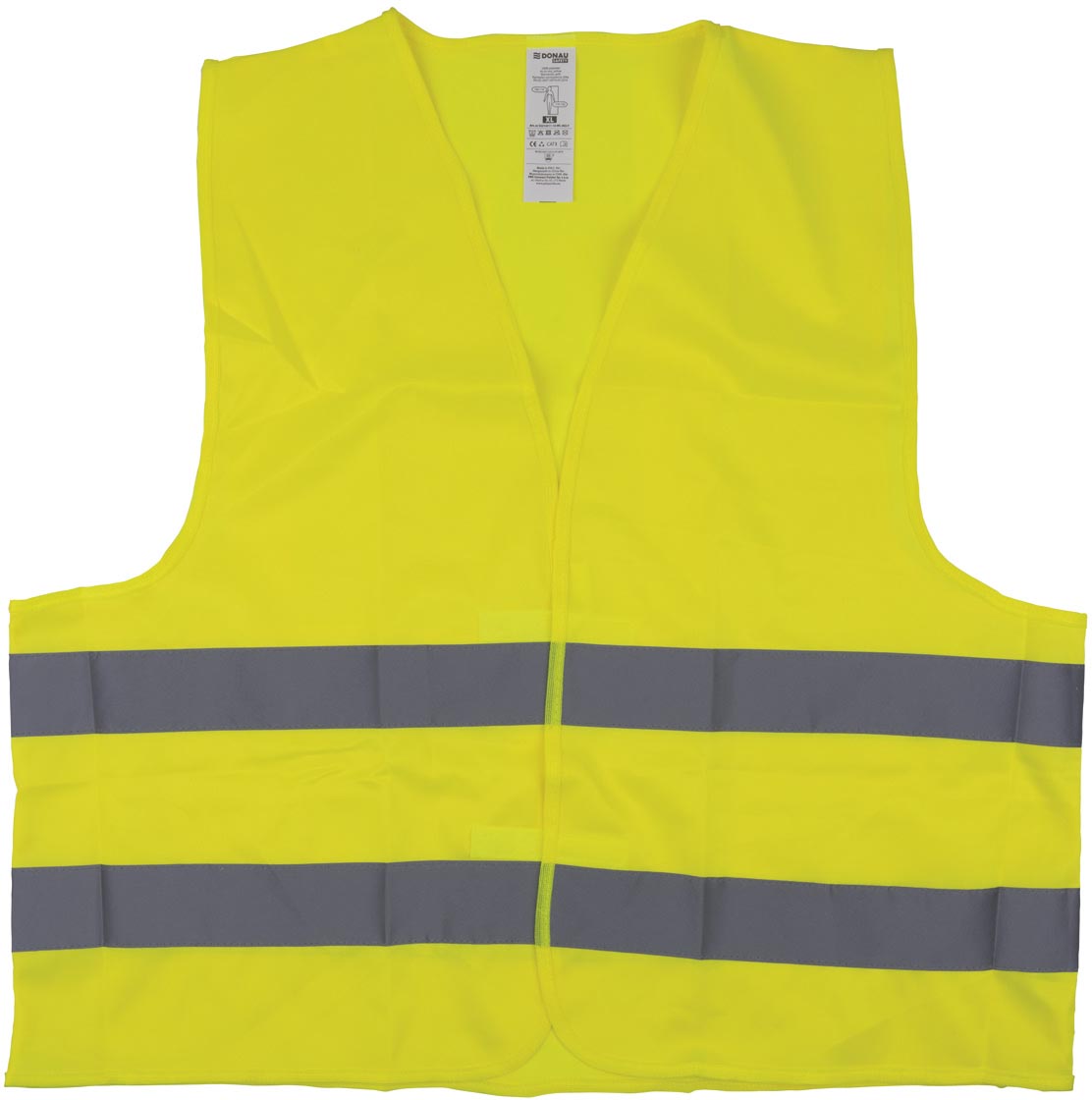 DONAU SAFETY fluohesje, geel, medium afbeelding