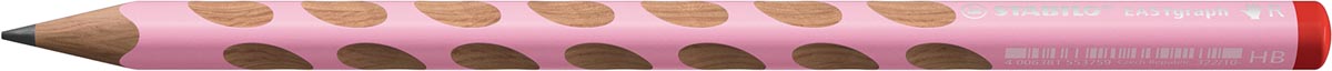 STABILO EASYgraph S Pastel potlood, HB, 3,15 mm, voor rechtshandigen, roze STABILO EASYgraph S Pastel potlood, HB, 3,15 mm, voor rechtshandigen, roze