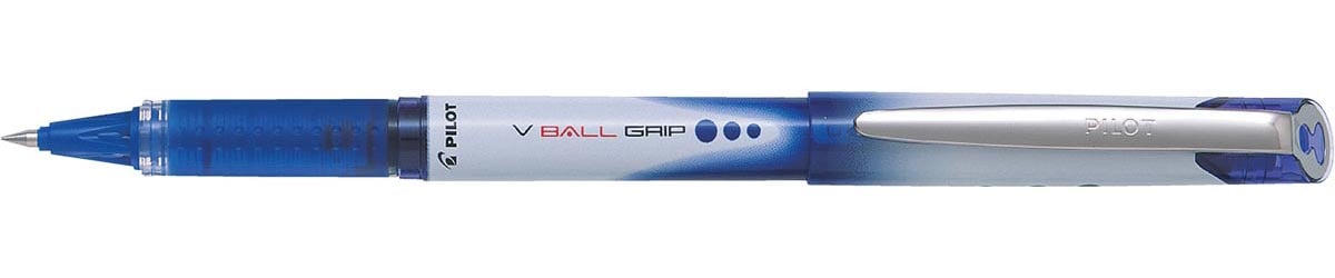 Pilot roller V-BALL Grip, fijne punt 0,5 mm, blauw
