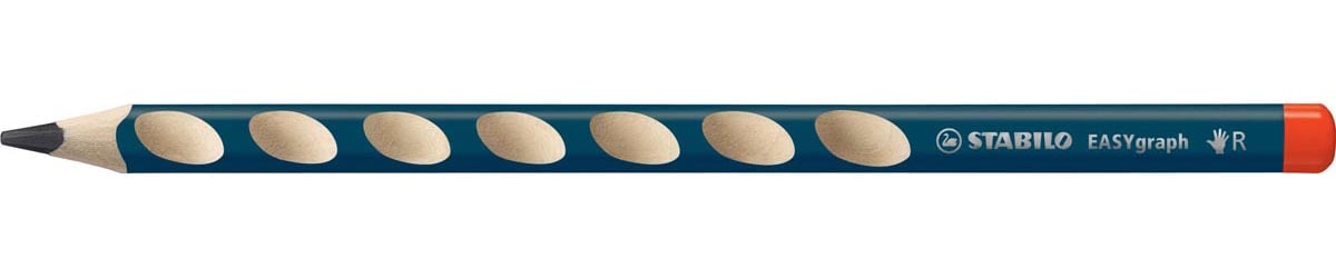 STABILO EASYgraph S potlood, HB, 3,15 mm, voor rechtshandigen, petrol