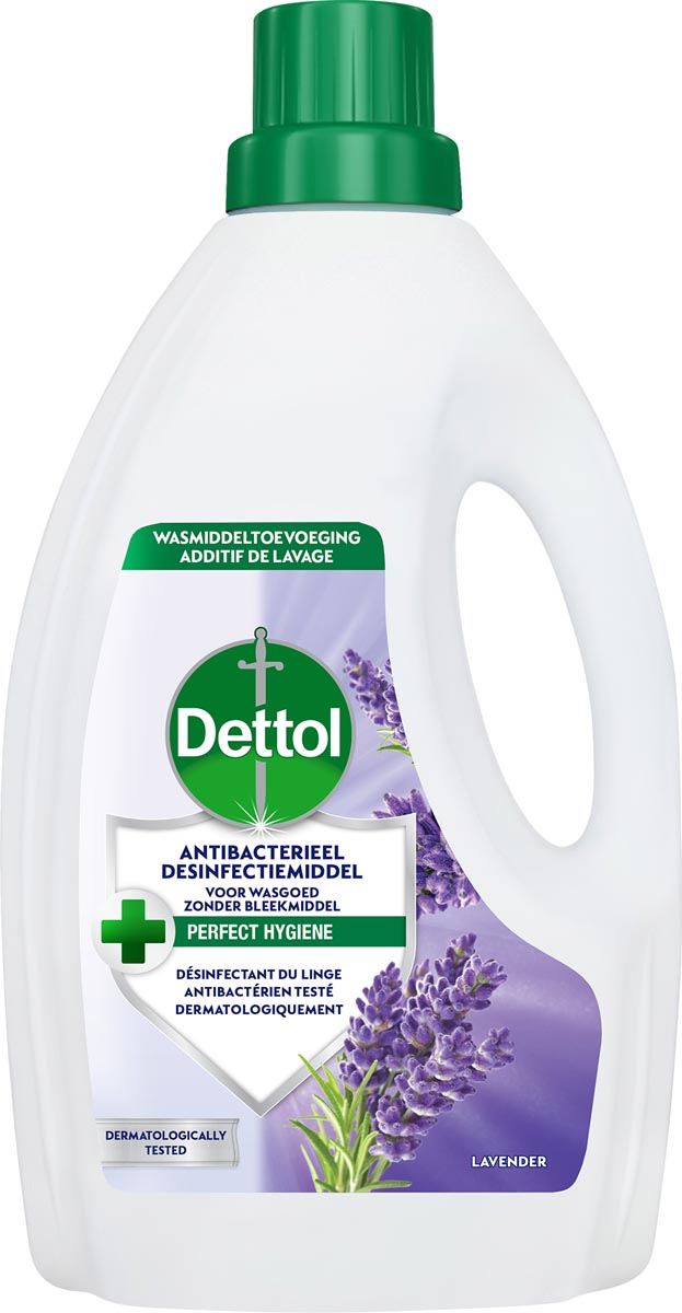 Dettol Wasmiddeltoevoeging - Desinfectiemiddel voor Wasgoed – Lavendel 1,5L