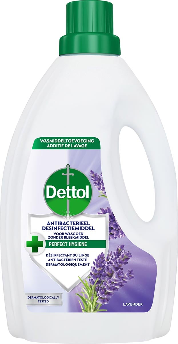 Dettol toevoeging voor wasmiddel, antibacterieel, lavendel, fles van 1,5 l afbeelding