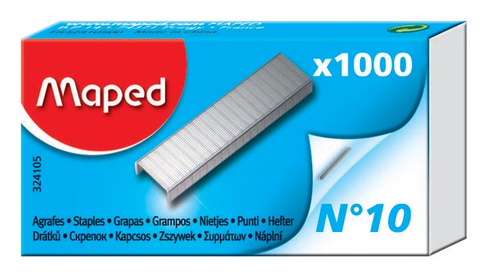 Maped nietjes nr 10, doos van 1.000 nieten afbeelding