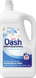 Dash Professional 2 en 1 Formula Fleurs de Lotus & Lily lessive, bouteille de 4,995 litres, 111 doses