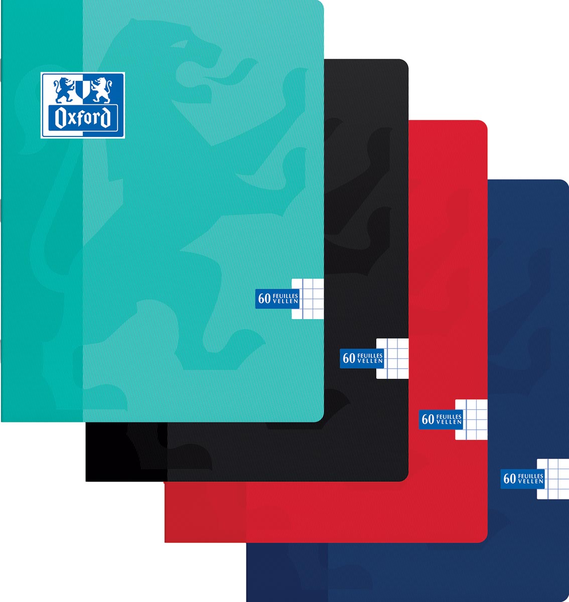 Oxford School Schrift Geassorteerde Kleuren Ft A5 120 Bladzijden Geruit 5 Mm huismerk kopen in de aanbieding