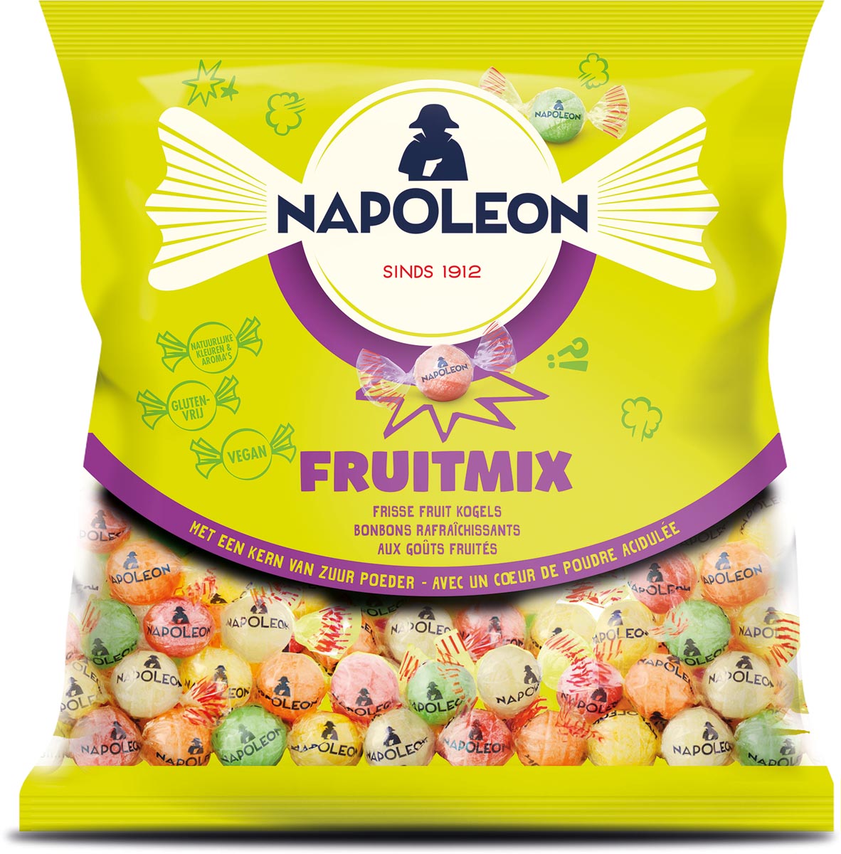 Napoleon snoepjes fruitmix, zak van 1 kg afbeelding