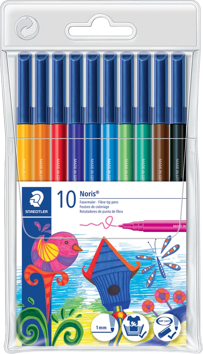 Staedtler viltstift Noris 10 stiften