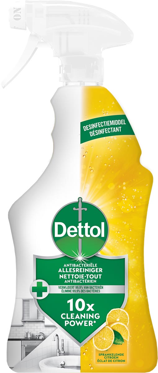 Dettol allesreiniger, citroen, spray van 750 ml afbeelding