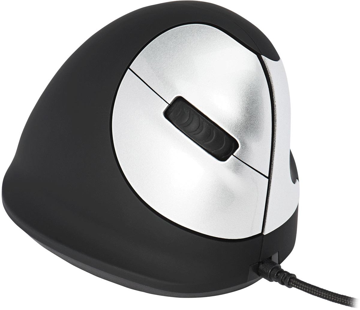 R-Go HE ergonomische muis, medium, met draad, voor rechtshandigen afbeelding