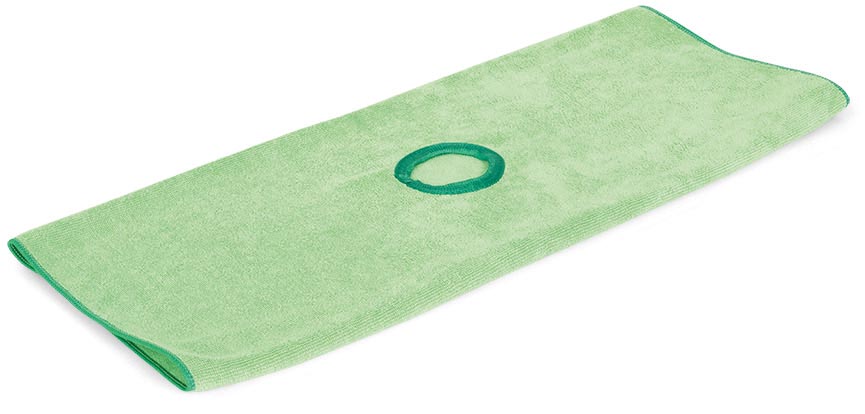 Greenspeed Original microvezeldweil met gat, groen, ft 70 x 53 cm afbeelding