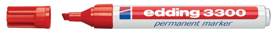 Edding permanent marker e-3300 rood afbeelding