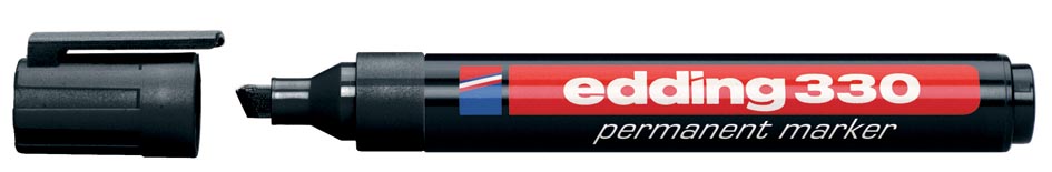 Edding permanente marker e-330 zwart afbeelding