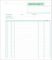 Exacompta bestellingen, ft 21 x 18 cm, Nederlandstalig