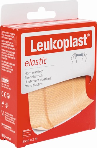 Leukoplast elastische pleister, 8 cm x 1 m-2
