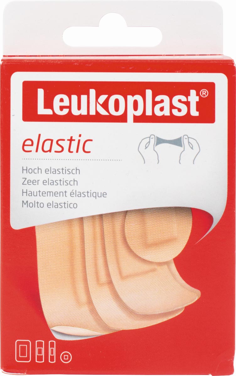 Leukoplast elastische pleisters, assortiment van 40 stuks afbeelding