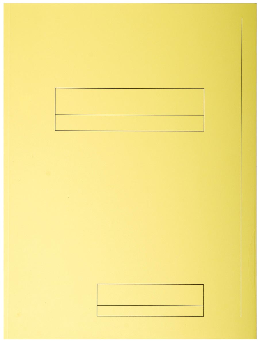 Exacompta dossiermap Super 210, pak van 50 stuks, geel