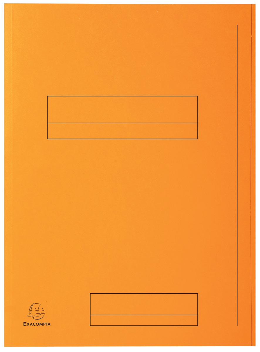 Exacompta dossiermap Super 210, pak van 50 stuks, oranje afbeelding
