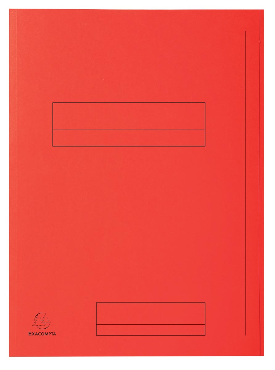 Exacompta dossiermap Super 210, pak van 50 stuks, rood