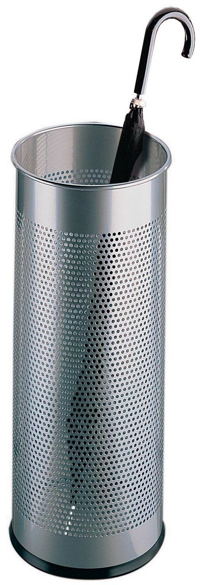Durable parapluhouder 28,5 liter, metaal-zilver