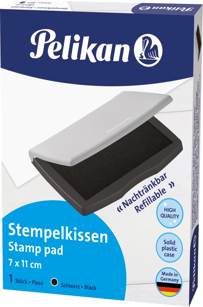Pelikan Stempelkussen ft 7 x 11 cm, zwart afbeelding