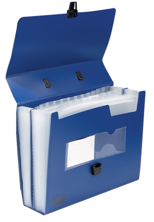 Beautone voorordner, ft A4, blauw, 26 vakken Beautone voorordner, ft A4, blauw, 26 vakken