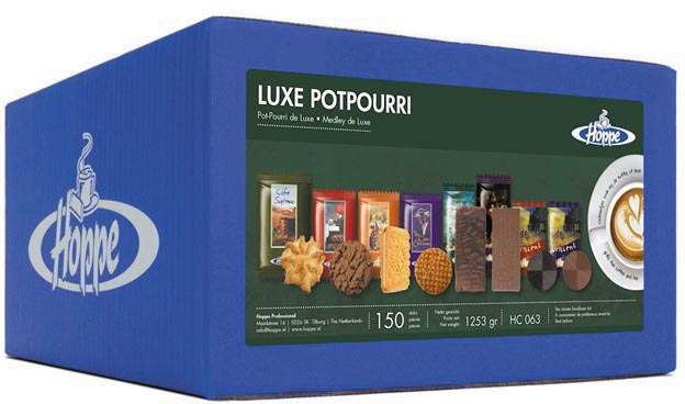 Hoppe koekjes Luxe Potpourri, doos van 150 stuks afbeelding