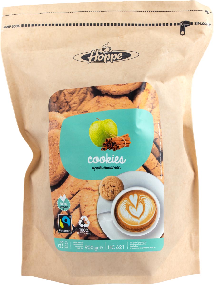 Hoppe Bakkers Trots koekjes Appel Kaneel, zak van 900 g afbeelding
