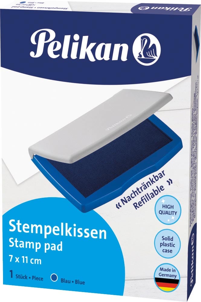 Pelikan Stempelkussen ft 7 x 11 cm, blauw afbeelding