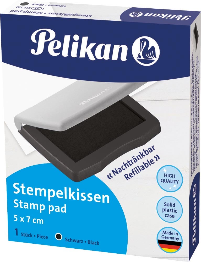 Pelikan Stempelkussen ft 5 x 7 cm, zwart afbeelding