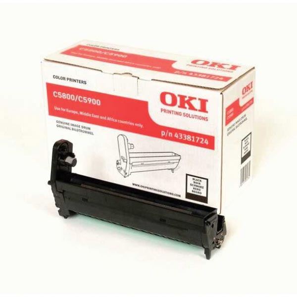 Oki Drum Kit zwart - 20000 pagina's - 43381724