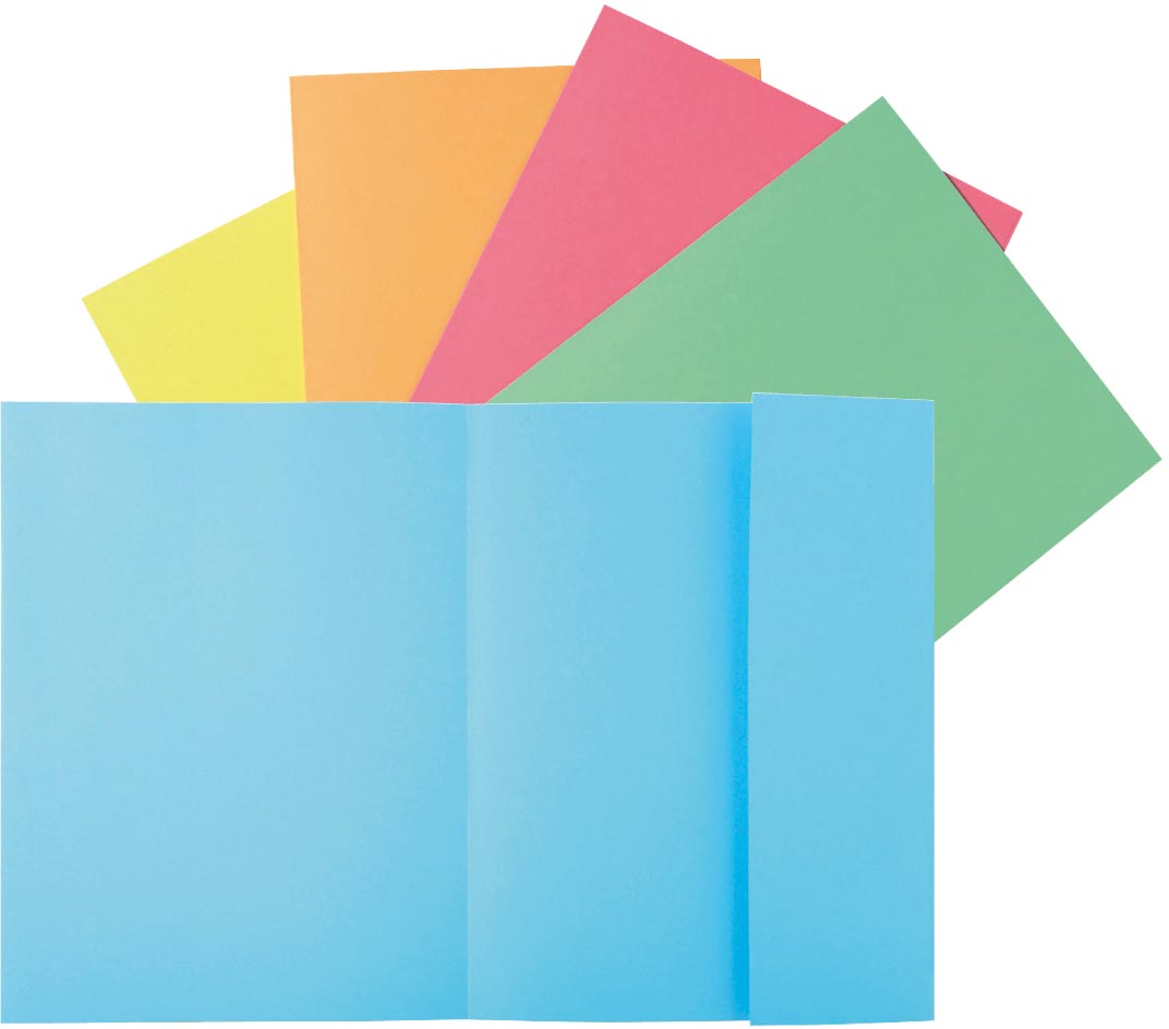 Exacompta dossiermap Super 210, pak van 50 stuks, geassorteerde kleuren afbeelding