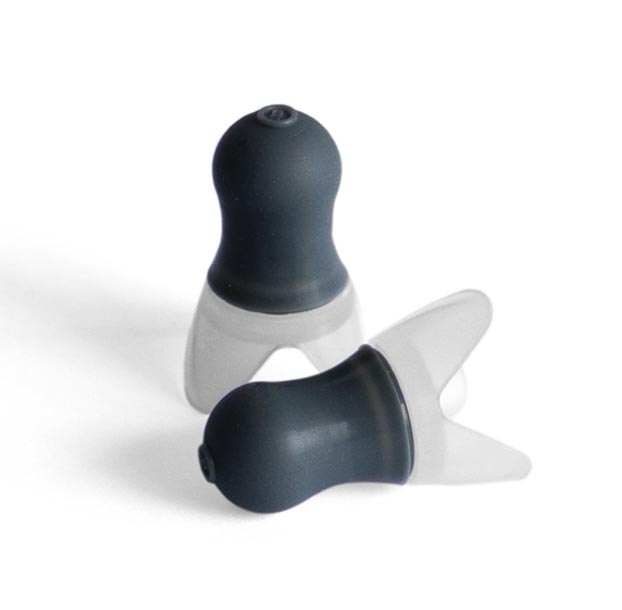 Stopz oordoppen Travel, drukregulerend, zwart, blister van 2 stuks afbeelding