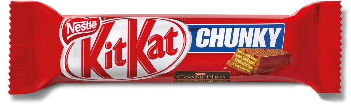 KitKat Chunky chocoladereep, 40 g, doos van 24 stuks afbeelding
