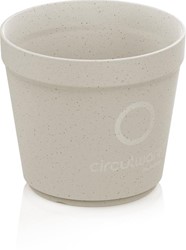 Conpax Circulware beker, 200 ml, PP, beige, pak van 36 stuks